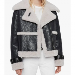 Women’s Arlo Shearling Leather Jacket Women’s Arlo Shearling Leather Jacket