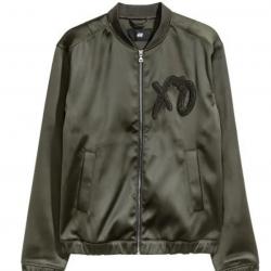 XO Bomber Green Jacket XO Bomber Green Jacket