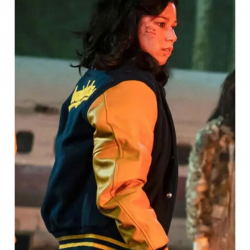 Yellowjackets Ella Purnell Letterman Jacket Yellowjackets Ella Purnell Letterman Jacket