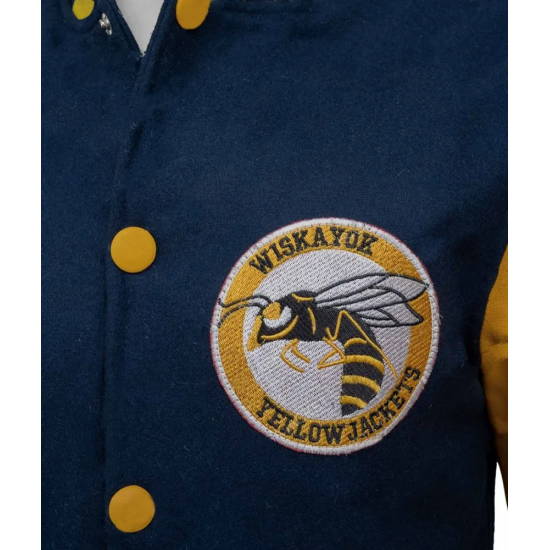 Yellowjackets Ella Purnell Letterman Varsity Jacket