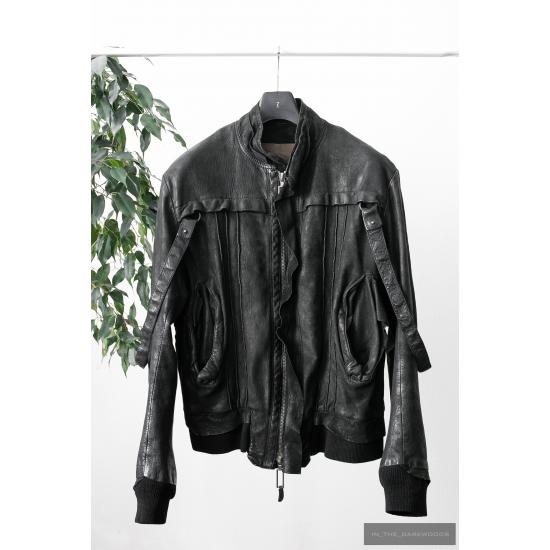 Yohji Yamamoto Bondage Leather Jacket