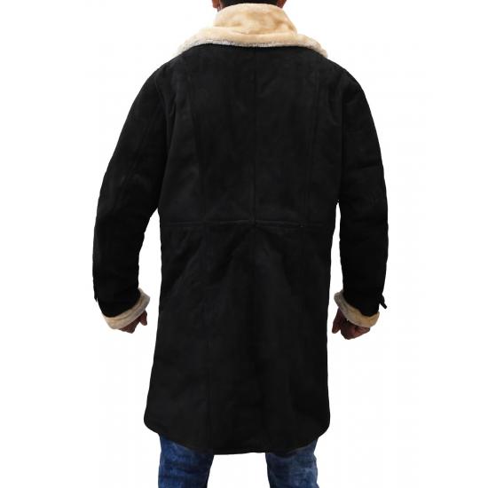 Youngblood Priest Shearling Leather Coat