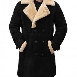 Youngblood Priest Shearling Leather Coat Youngblood Priest Shearling Leather Coat