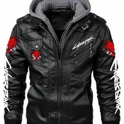 Cyberpunk Samurai Leather Halloween Costume Jacket Cyberpunk Samurai Leather Halloween Costume Jacket