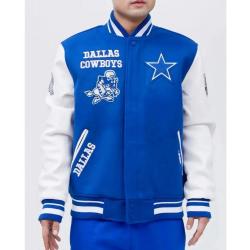 Dallas Cowboys Mash Up Varsity Jacket	