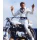 Daredevil Evel Knievel Leather Motorcycle Jacket Costume