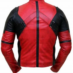 Deadpool Red Leather Jacket	 Deadpool Red Leather Jacket