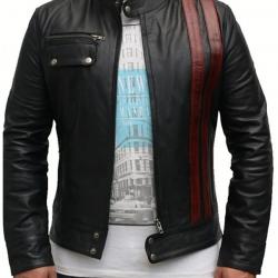 Death Race Frankenstein Biker Leather Jacket	 Death Race Frankenstein Biker Leather Jacket