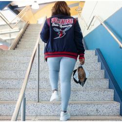 Del State University Unisex Varsity Jacket	 Del State University Unisex Varsity Jacket