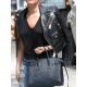 Demi Lovato Leather Biker Jacket Black