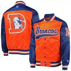 Denver Broncos Starter The Tradition II Full-Snap Team Jacket	