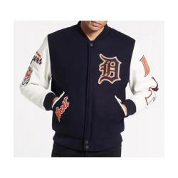 Detroit Tigers Logo Varsity Jacket	