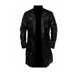 Deus Ex Human Revolution Adam Jensen Leather Trench Coat	