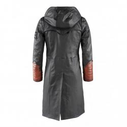 Devil May Cry 4 Dante Leather Trench Coat Costume	 Devil May Cry 4 Dante Leather Trench Coat Costume
