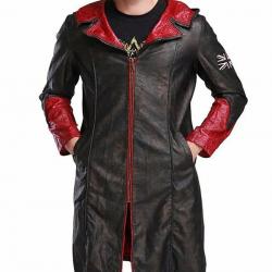 DMC Dante Leather Hooded Coat	 DMC Dante Leather Hooded Coat