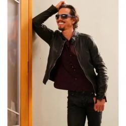 DMZ Benjamin Bratt Biker Leather Jacket	 DMZ Benjamin Bratt Biker Leather Jacket