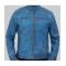 Dodge Cafe Racer Sky Blue Leather Jacket	