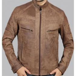 Douglas Brown Leather Jacket Mens	 Douglas Brown Leather Jacket Mens