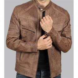 Douglas Brown Leather Jacket Mens	 Douglas Brown Leather Jacket Mens