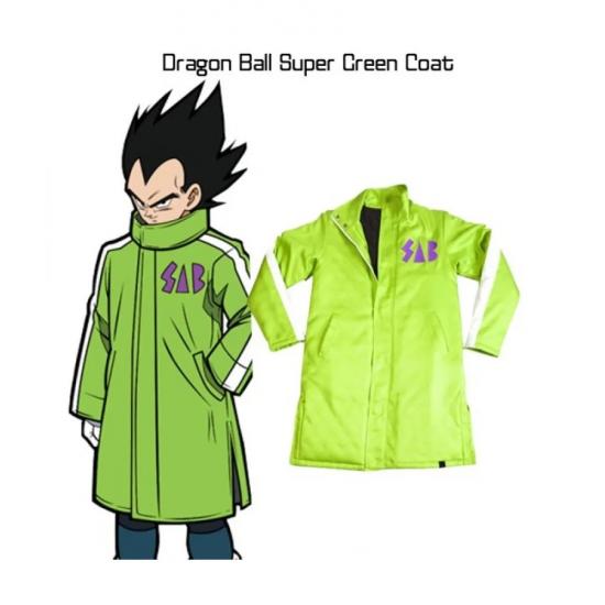 Dragon Ball Super Series Broly Vegeta SAB Green Coat