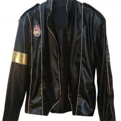 Elizabeth Taylor Michael Jackson Tribute Leather Jacket	 Elizabeth Taylor Michael Jackson Tribute Leather Jacket