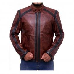 Lucifer TV Series Dan Espinoza Brown Leather Jacket	 Lucifer TV Series Dan Espinoza Brown Leather Jacket
