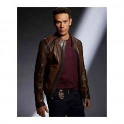 Lucifer TV Series Dan Espinoza Brown Leather Jacket	 Lucifer TV Series Dan Espinoza Brown Leather Jacket