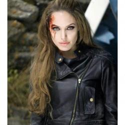 Eternals Angelina Jolie Leather Jacket	 Eternals Angelina Jolie Leather Jacket