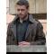 Eternals Ikaris Brown Leather Car Coat	