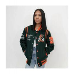 FAMU Florida AM University UNISEX Varsity Jacket	