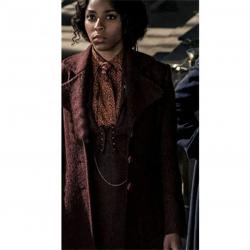 Fantastic Beasts The Secrets Of Dumbledore 2022 Eulalie Wool Coat	