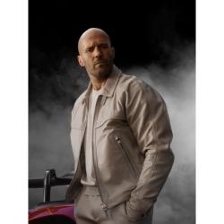 Fast X 2023 Jason Statham Beige Jacket	
