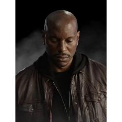 Fast X Tyrese Gibson Brown Leather Jacket	