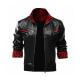 Final Fantasy VII Remake Cosplay Leslie Kyle Leather Jacket Costume Halloween