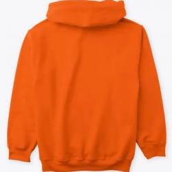 Fleece Halloween Pumpkin Zip Up Hoodie	
