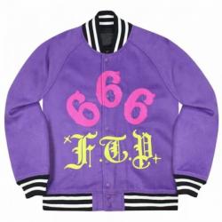FTP Gino 666 Wool Letterman Jacket	 FTP Gino 666 Wool Letterman Jacket