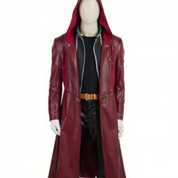 Fullmetal Alchemist Edward Elric Maroon Leather Coat	 Fullmetal Alchemist Edward Elric Maroon Leather Coat