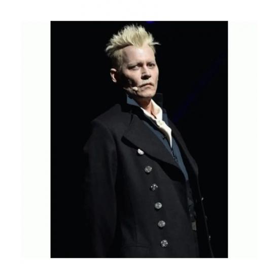 Gellert Grindelwald Fantastic Beasts Johnny Depp Coat