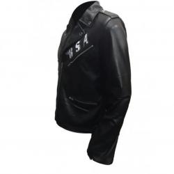 George Michael BSA Faith Rockers Revenge Leather Jacket	 George Michael BSA Faith Rockers Revenge Leather Jacket