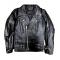 GG Allin Black Leather Biker Jacket	