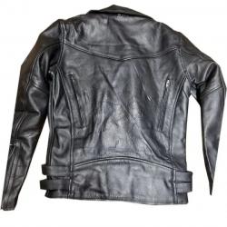 GG Allin Black Leather Biker Jacket	 GG Allin Black Leather Biker Jacket