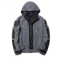Ghost Call of Duty Sherpa Grey Hoodie	