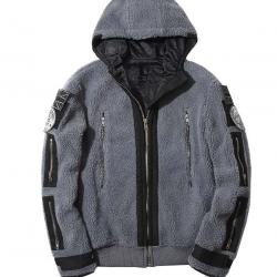 Ghost Call of Duty Sherpa Grey Hoodie	
