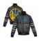Golden State Warriors Painted Leather Jacket	