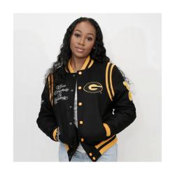 Grambling State University Unisex Varsity Jacket	