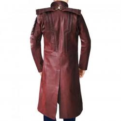 Guardian Of The Galaxy Volume 2 Chris Pratt Star Lord Leather Trench Coat	 Guardian Of The Galaxy Volume 2 Chris Pratt Star Lord Leather Trench Coat