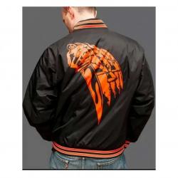 Halloween 78 Bomber Black Nylon Jacket	 Halloween 78 Bomber Black Nylon Jacket