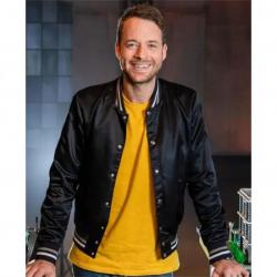 Hamish Blake Lego Masters Australia Black Jacket	 Hamish Blake Lego Masters Australia Black Jacket