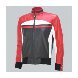 Handmade Cowhide Leather Men's Biker Jacket	