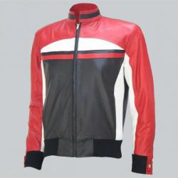 Handmade Cowhide Leather Men's Biker Jacket	 Handmade Cowhide Leather Men's Biker Jacket